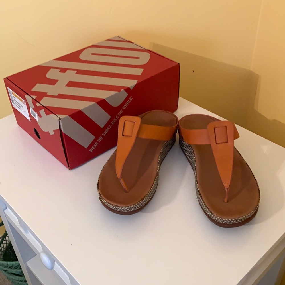 Orange Fitflops